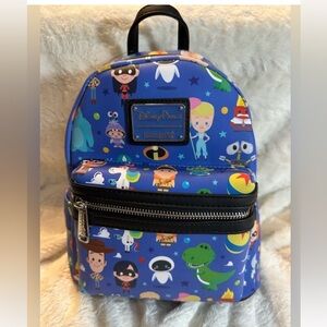 BRAND NEW Disney Parks Pixar Icons Loungefly Backpack
